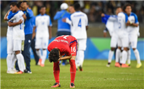 هدف هندوراس اولمبي فى مرمى كوريا الجنوبية اولمبي