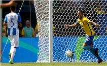 هدف نيمار فى مرمى هندوراس اولمبي
