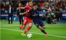 ثلاثية ب. س. جيرمان فى مرمى ديجون