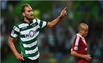 هدفا سبورتينج لشبونة فى مرمى ليجيا وارسو