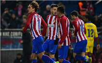 خماسية مباراة اتلتيكو مدريد ولاس بالماس