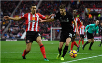 رباعية مباراة سندرلاند وليفربول