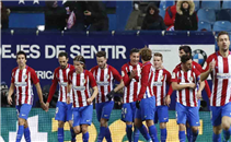 ثلاثية اتلتيكو مدريد في مرمي إيبار