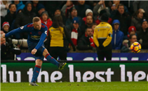 هدفا مباراة ستوك سيتي ومانشستر يونايتد