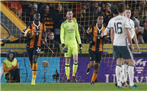 أهداف مباراة هال سيتي ومانشستر يونايتد