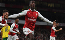 أهداف مباراة أرسنال ونورويتش سيتي