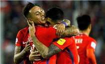 أهداف مباراة تشيلي والإكوادور