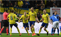 هدف السويد في ايطاليا