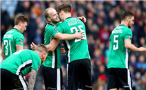 هدف لينكولن سيتي فى مرمى بيرنلي