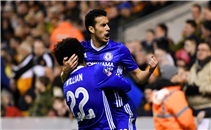 هدفا تشيلسي فى مرمى ولفرهامبتون