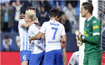 اهداف مباراة مالاجا ولاس بالماس