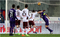 رباعية مباراة فيورنتينا وتورينو