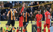 هدفا هال سيتي فى مرمى ليفربول