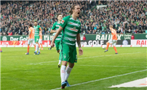 هدفا فيردر بريمن فى مرمى دارمشتات