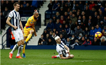 هدفا كريستال بالاس فى مرمى ويست بروميتش