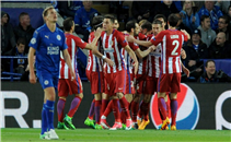 هدفا مباراة ليستر سيتي وأتلتيكو مدريد