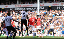 أهداف مباراة توتنهام ومانشستر يونايتد