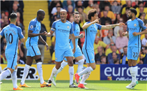 خماسية مانشستر سيتى فى واتفورد