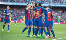 أهداف مباراة برشلونة وايبار