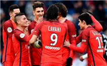 خماسية ب.س.جيرمان فى باستيا