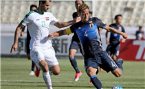 هدفا مباراة العراق واليابان