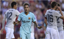 هدف برشلونة في مانشستر يونايتد