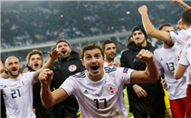 أهداف مباراة جورجيا وكازاخستان