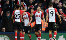 أهداف مباراة ويست بروميتش وساوثهامبتون