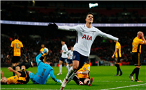 هدفا توتنهام فى نيوبورت كاونتى