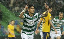 هدف سبورتنج لشبونة في أتلتيكو مدريد