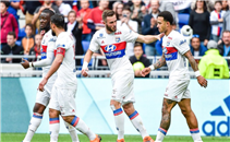 هدفا ليون فى نانت