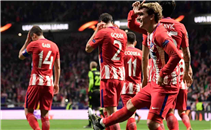 هدفا أتلتيكو مدريد في سبورتينج لشبونة