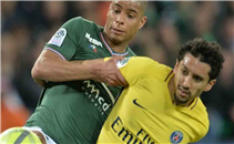 هدفا مباراة سانت اتيان وب. س. جيرمان