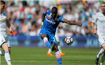 أهداف مباراة سوانزي وستوك سيتي