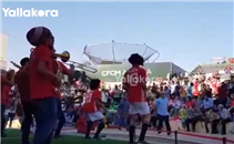 تشجيع جماهير مصر فى كايرو فيستيفال سيتي