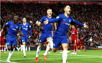 أهداف مباراة ليفربول وتشيلسي