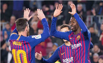 ثلاثية برشلونة في ليفانتي