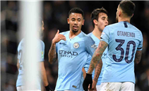 أهداف مانشستر سيتي في بورتون ألبيون