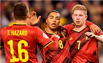 أهداف مباراة بلجيكا وقبرص