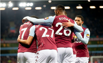 خماسية أستون فيلا في ليفربول