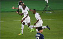 أهداف مباراة قطر واليابان