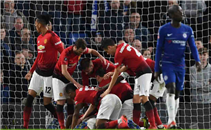 هدفا مانشستر يونايتد أمام تشيلسي