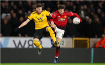 أهداف مباراة وولفرهامبتون ومانشستر يونايتد