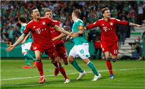 أهداف مباراة فيردر بريمن وبايرن ميونيخ