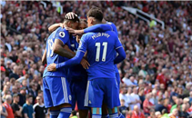 هدفا كارديف سيتي في مانشستر يونايتد