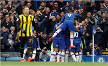 ثلاثية تشيلسي في واتفورد