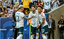 هدفا الارجنتين في فنزويلا