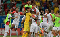 ركلات الجزاء الترجيحية لمباراة أوروجواي وبيرو