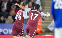 هدفا مباراة ليستر سيتي واستون فيلا