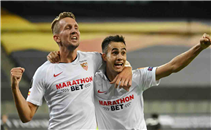 اهداف مباراة اشبيلية ومانشستر يونايتد